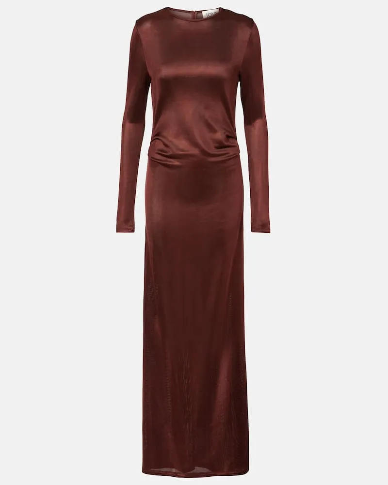 TOVE Robe Luella aus Jersey Burgund