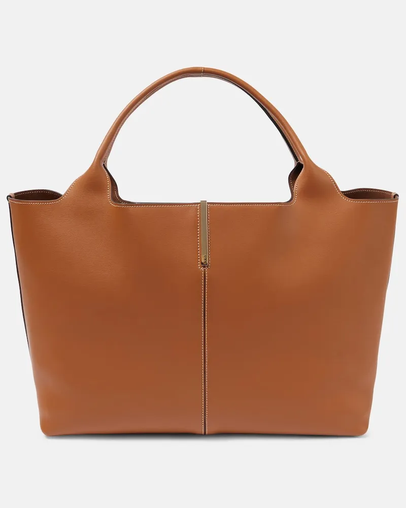 TOD'S Tote Medium aus Leder Braun