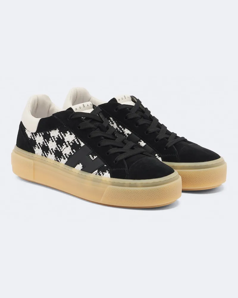 Hogan Sneakers Hogan Crosswind mit Veloursleder Schwarz