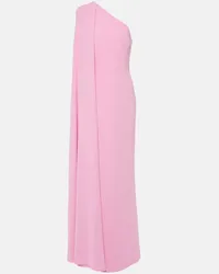 Rebecca Vallance One-Shoulder-Robe Odetta Pink