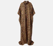 Maxikleid aus Seide