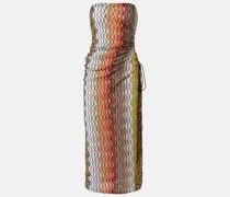 Strandkleid Wave aus Lamé