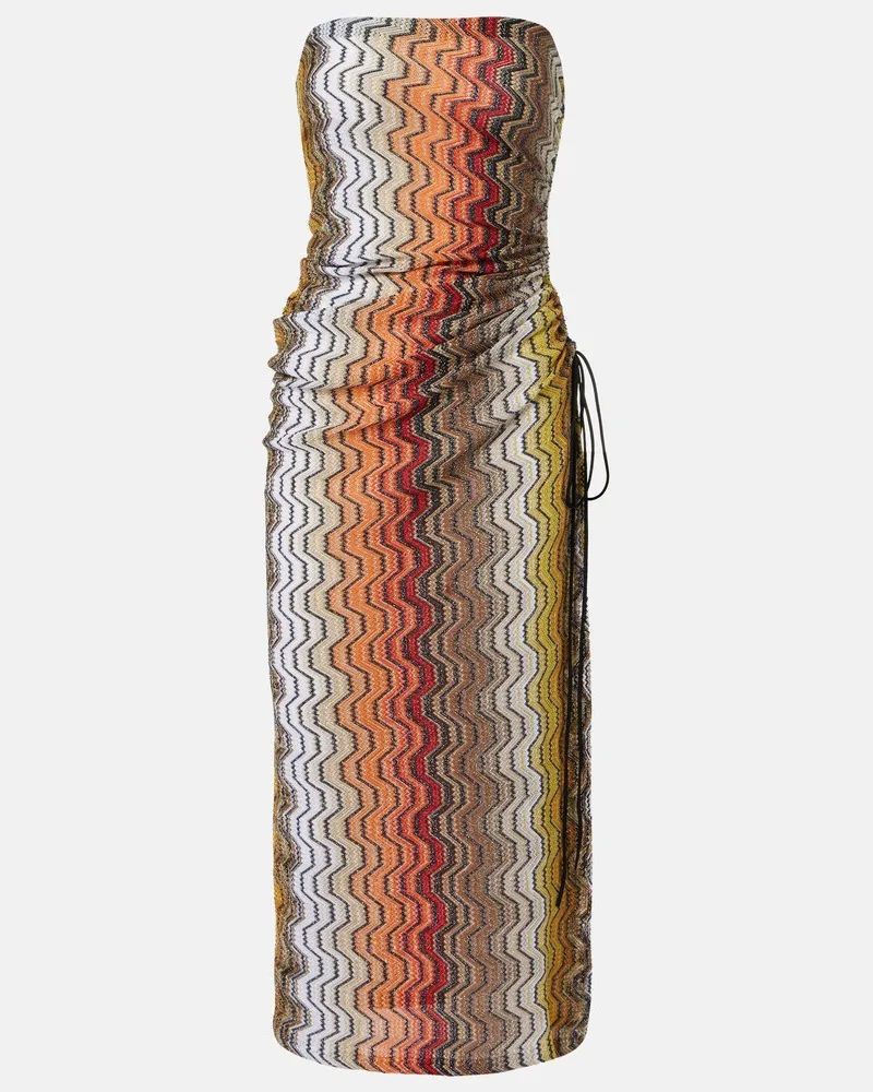 Missoni Strandkleid Wave aus Lamé Multicolor