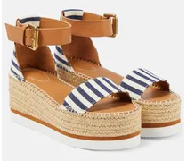 See By Chloé Espadrille-Sandalen Glyn aus Canvas