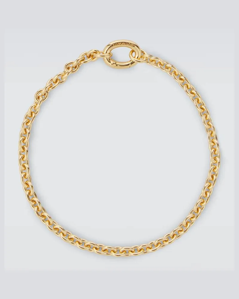 Tom Wood Armband Ada aus Sterlingsilber, 18kt vergoldet Gold