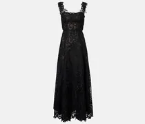 Robe aus Guipure-Spitze