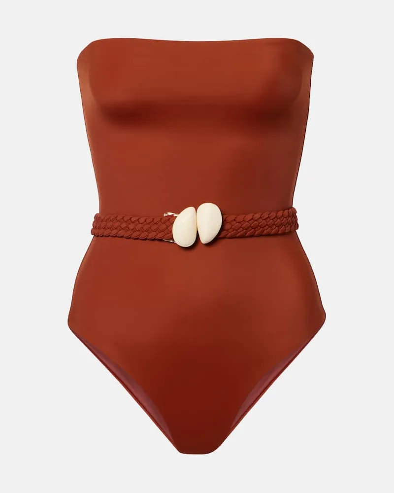 Johanna Ortiz Badeanzug Braun