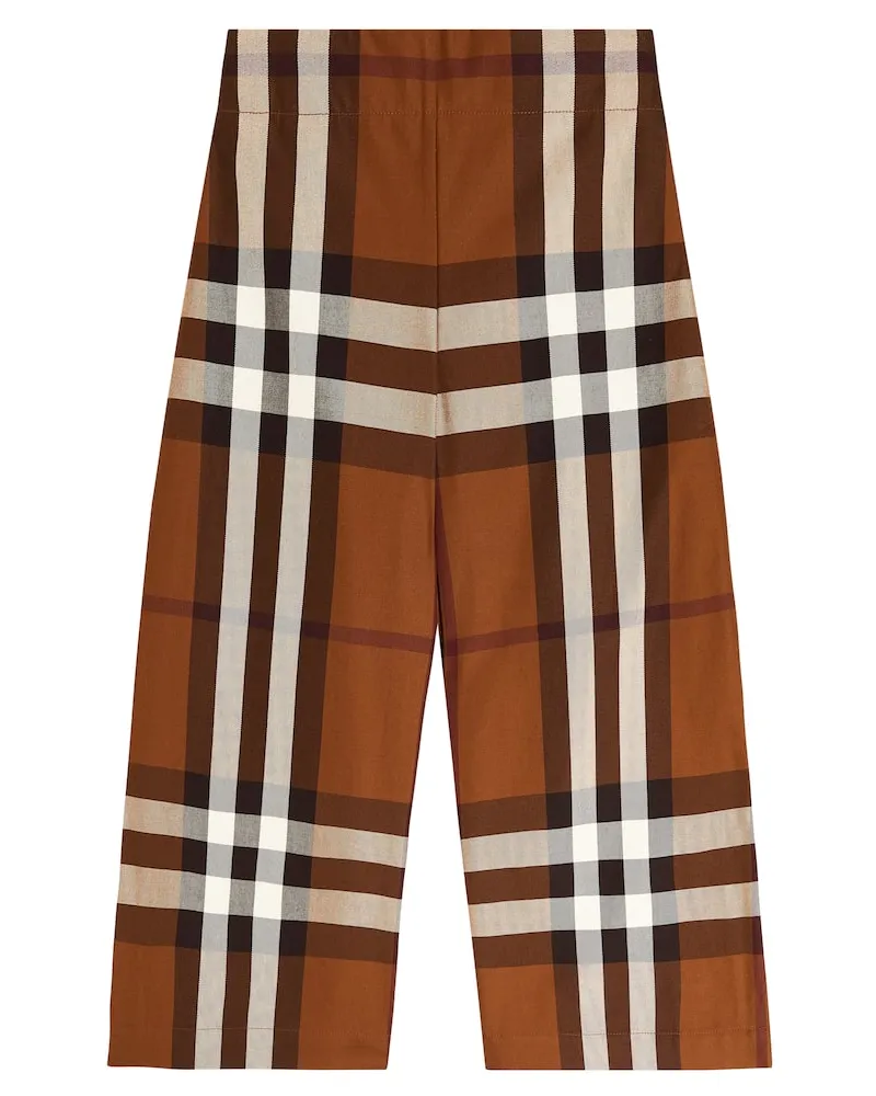 Burberry Hose Burberry Check aus Baumwolle Multicolor