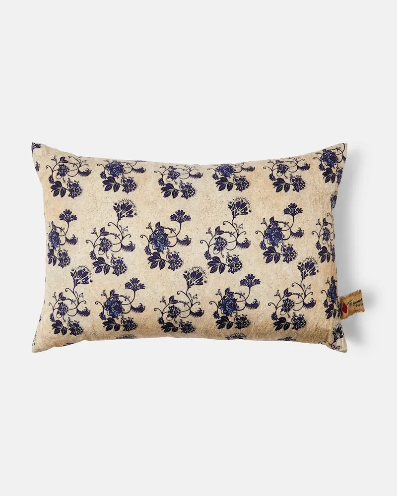 The House of Lyria Bedrucktes Kissen Champaca Beige