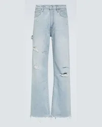 ERL Low-Rise Jeans Stay Loose Blau