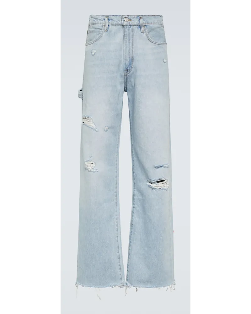 ERL Low-Rise Jeans Stay Loose Blau