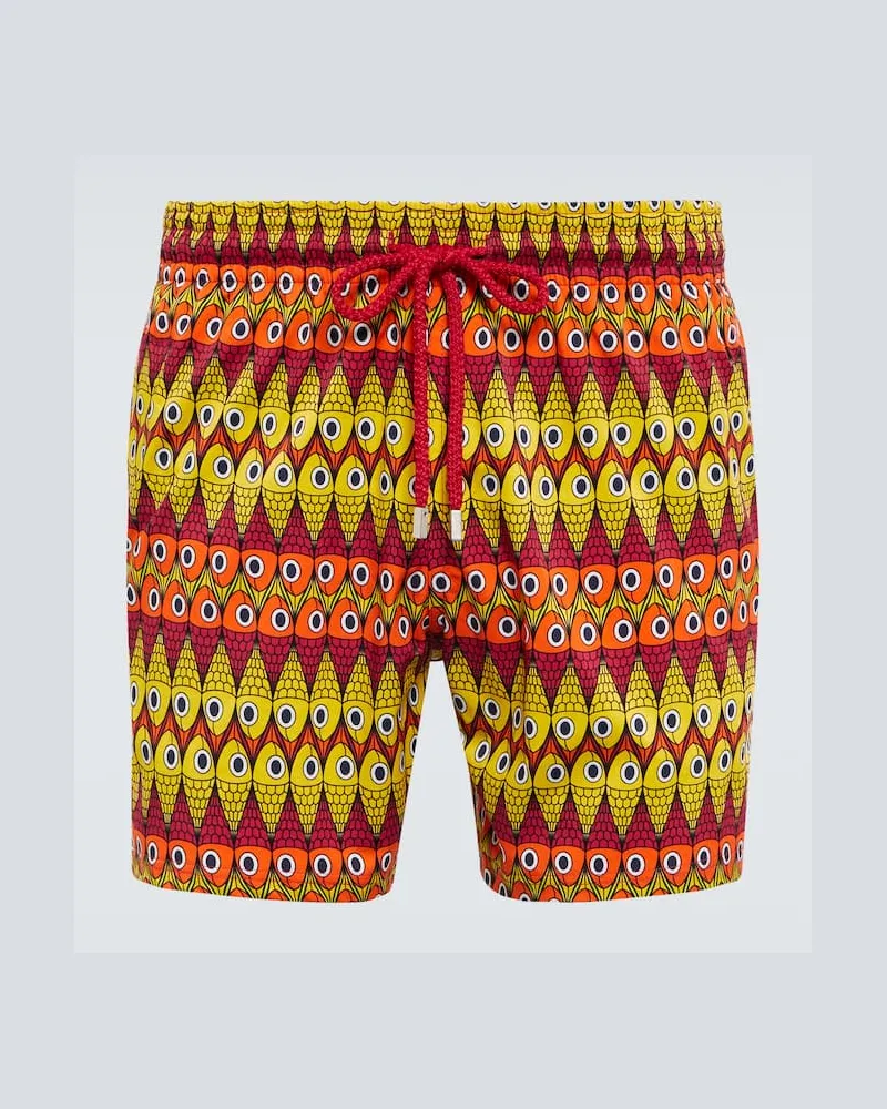 Vilebrequin Bedruckte Badeshorts Moorise Multicolor