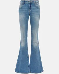 Blumarine Flared Jeans Blau