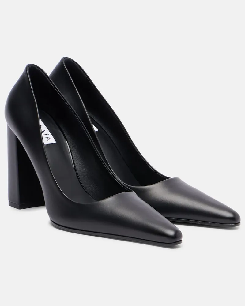 Alaïa Alaïa Pumps Pointy 90 aus Leder Schwarz