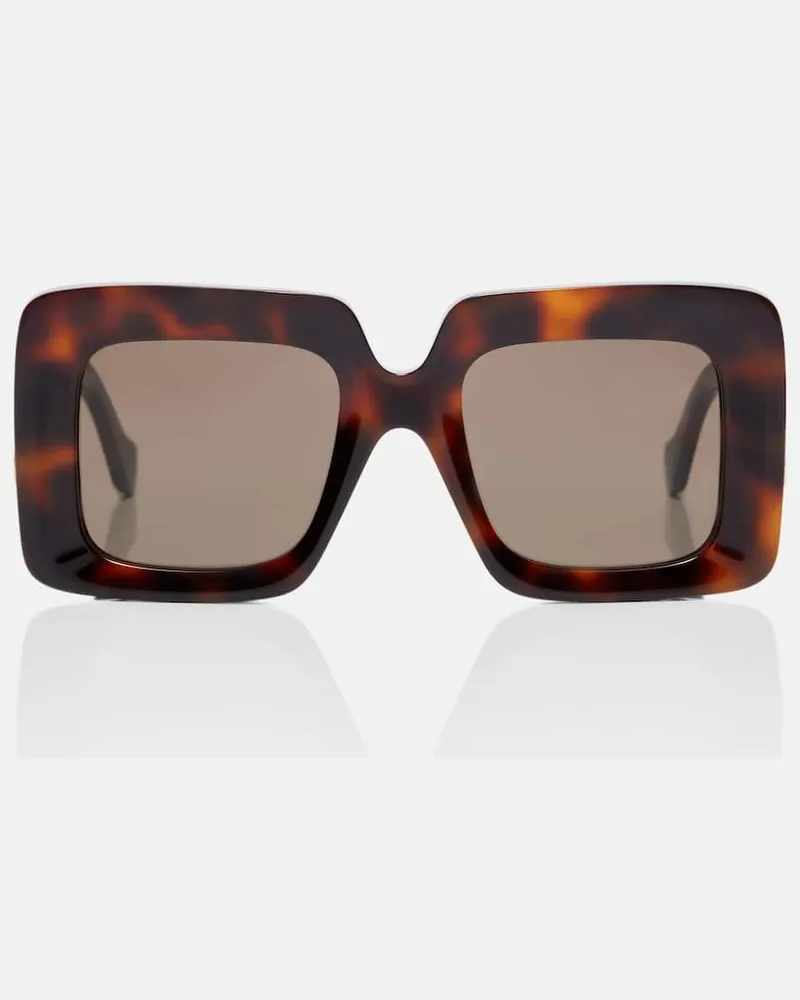 Loewe Oversize-Sonnenbrille Anagram Braun