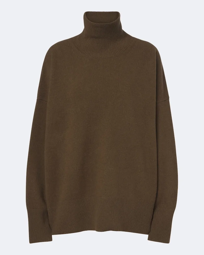 Róhe Róhe Rollkragenpullover aus Wolle Grün