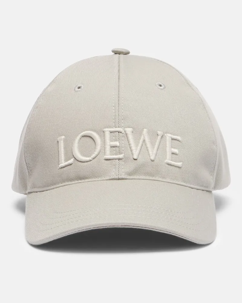 Loewe Baseballcap Loewe aus Baumwolle Grau