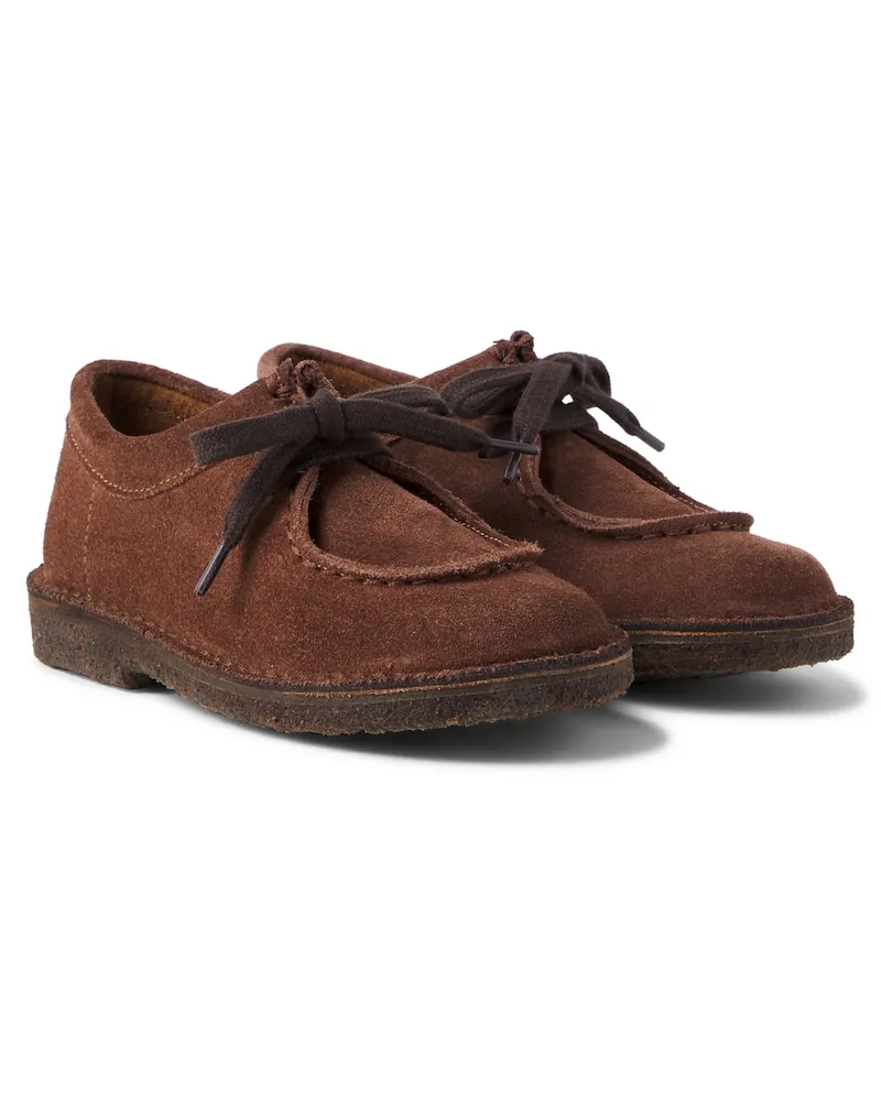 Pepe Jeans PèPè Desert Boots aus Veloursleder Braun