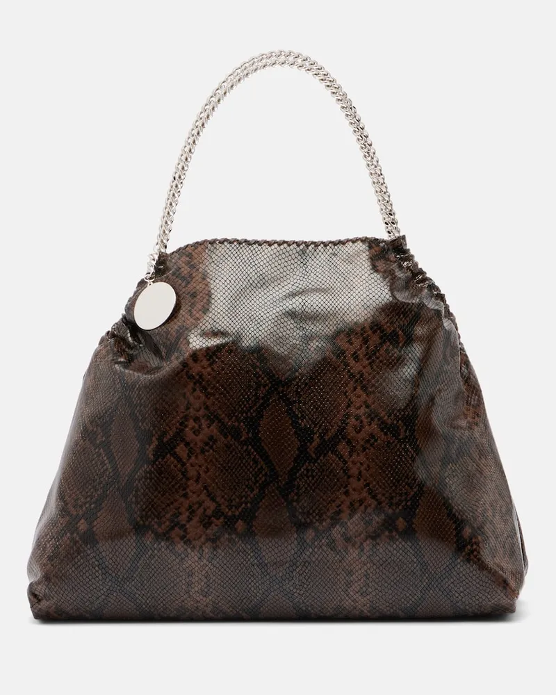 Stella McCartney Tote Bag aus Lederimitat Braun