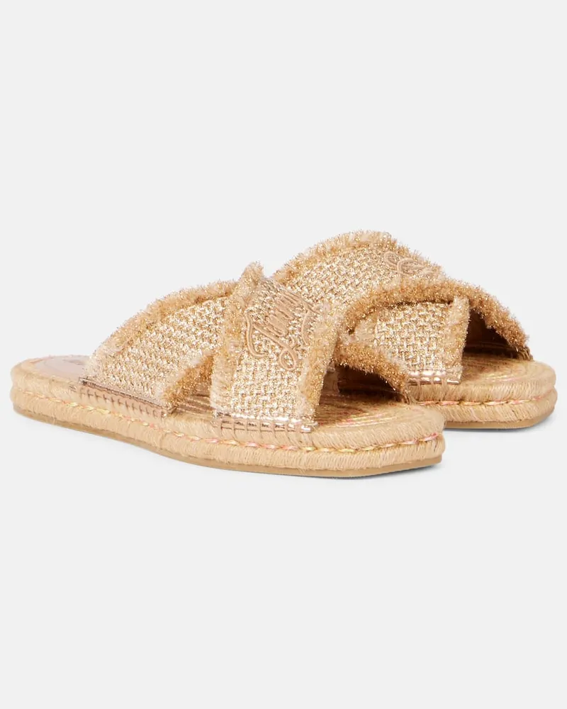 Jimmy Choo Espadrille Aciel Neutral