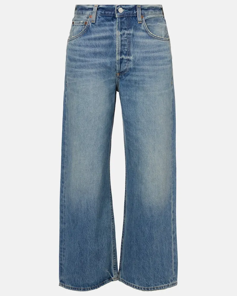 Citizens of humanity Wide-Leg Jeans Gaucho Blau