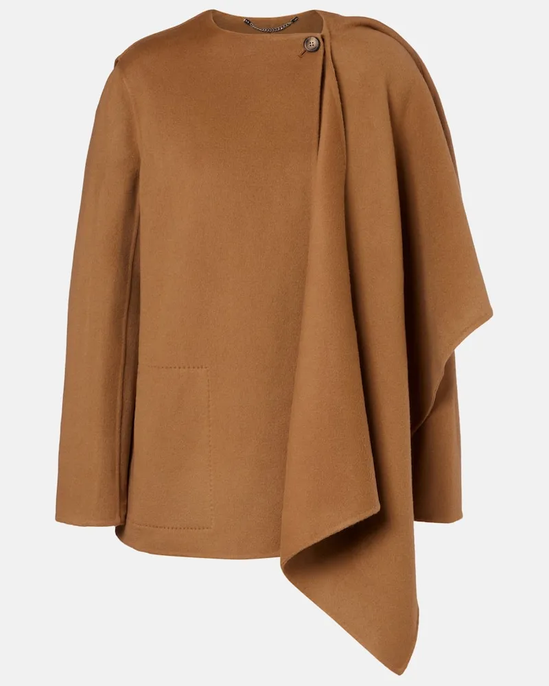 Altuzarra Mantel Dak aus einem Wollgemisch Beige
