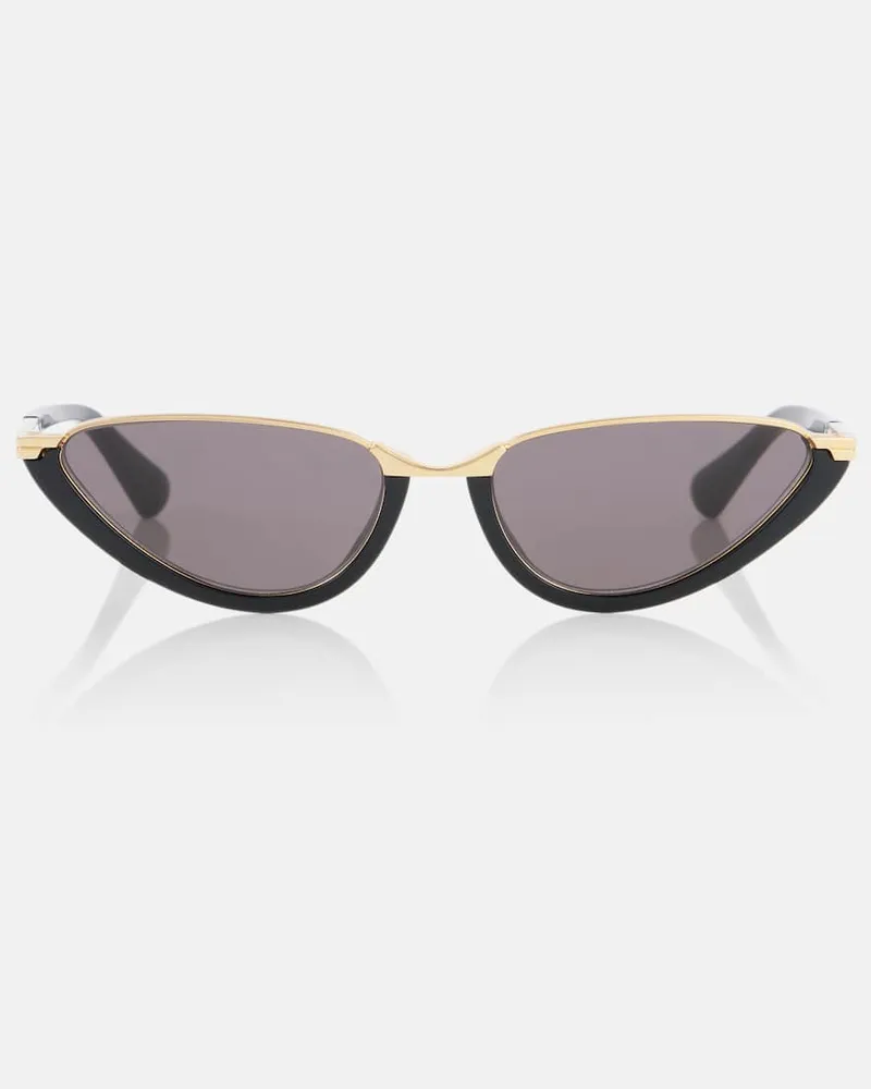 Bottega Veneta Cat-Eye-Sonnenbrille Schwarz