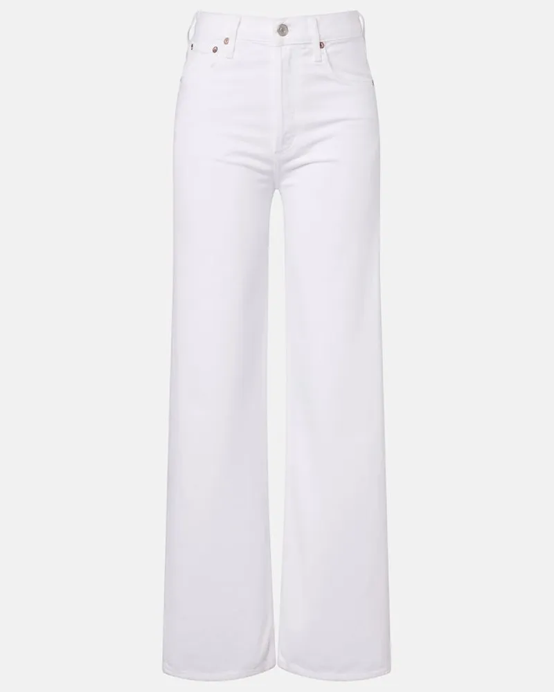 AGOLDE Wide-Leg Jeans Ren 32 Weiß