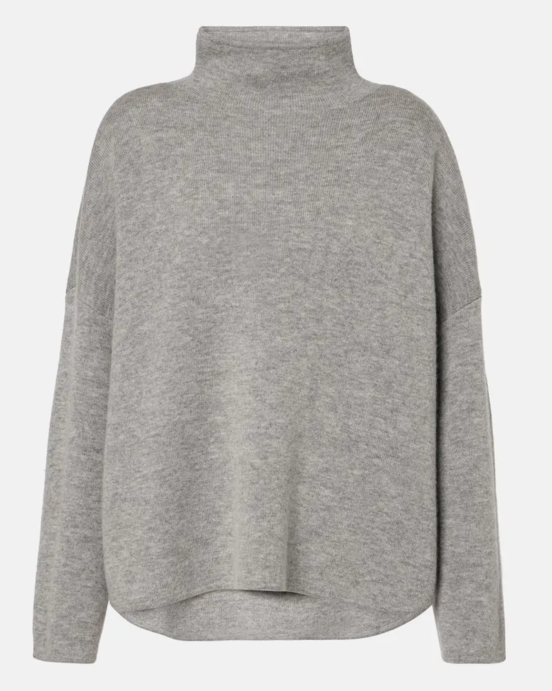Jardin des Orangers Pullover aus Wolle und Kaschmir Grau