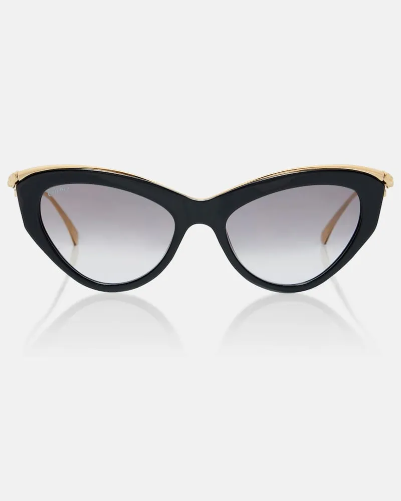 Cartier Cat-Eye-Sonnenbrille Panthère de Cartier Schwarz
