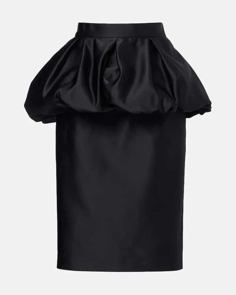 Max Mara Bleistiftrock Ossido Schwarz
