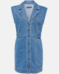 Veronica Beard Minikleid Jax aus Denim Blau