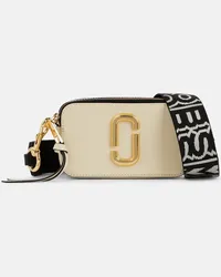 Marc Jacobs Schultertasche The Snapshot aus Leder Weiss