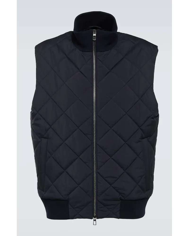Loro Piana Steppweste Ampay Blau