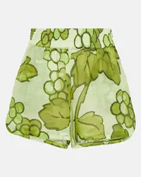 Etro Bedruckte Shorts Gruen