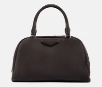Tote Bag Antigona East-West Medium aus Veloursleder