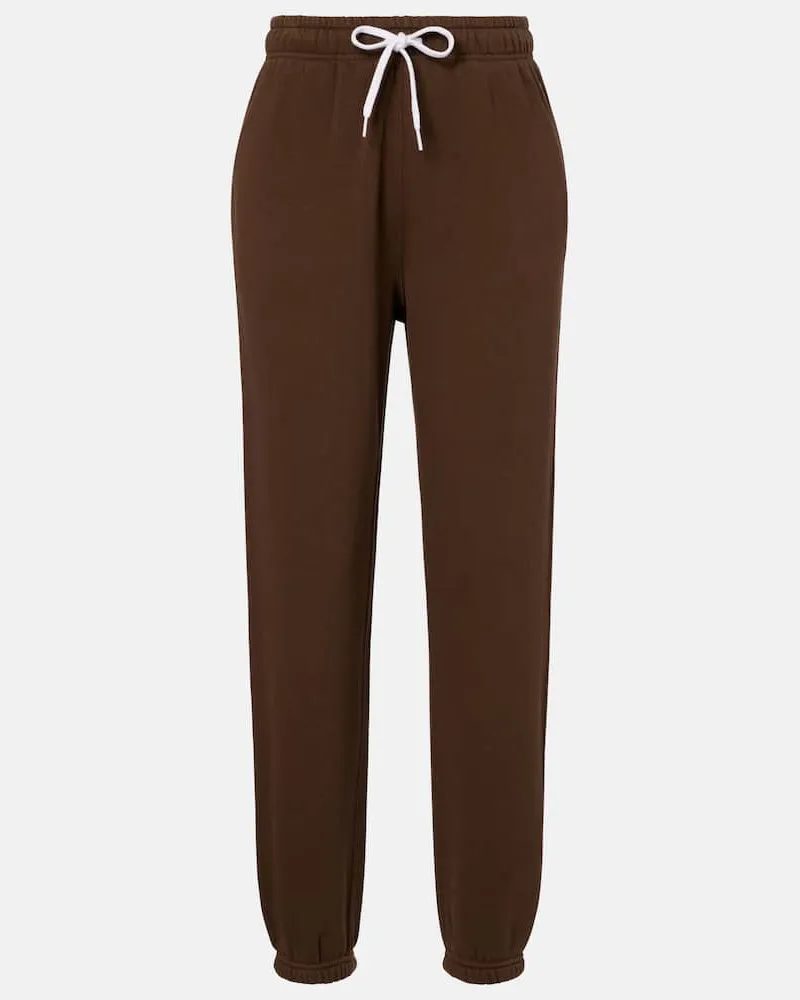 Ralph Lauren Jogginghose aus Jersey Braun
