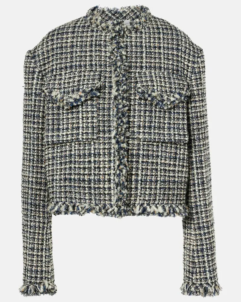 Sacai Jacke aus Tweed Multicolor