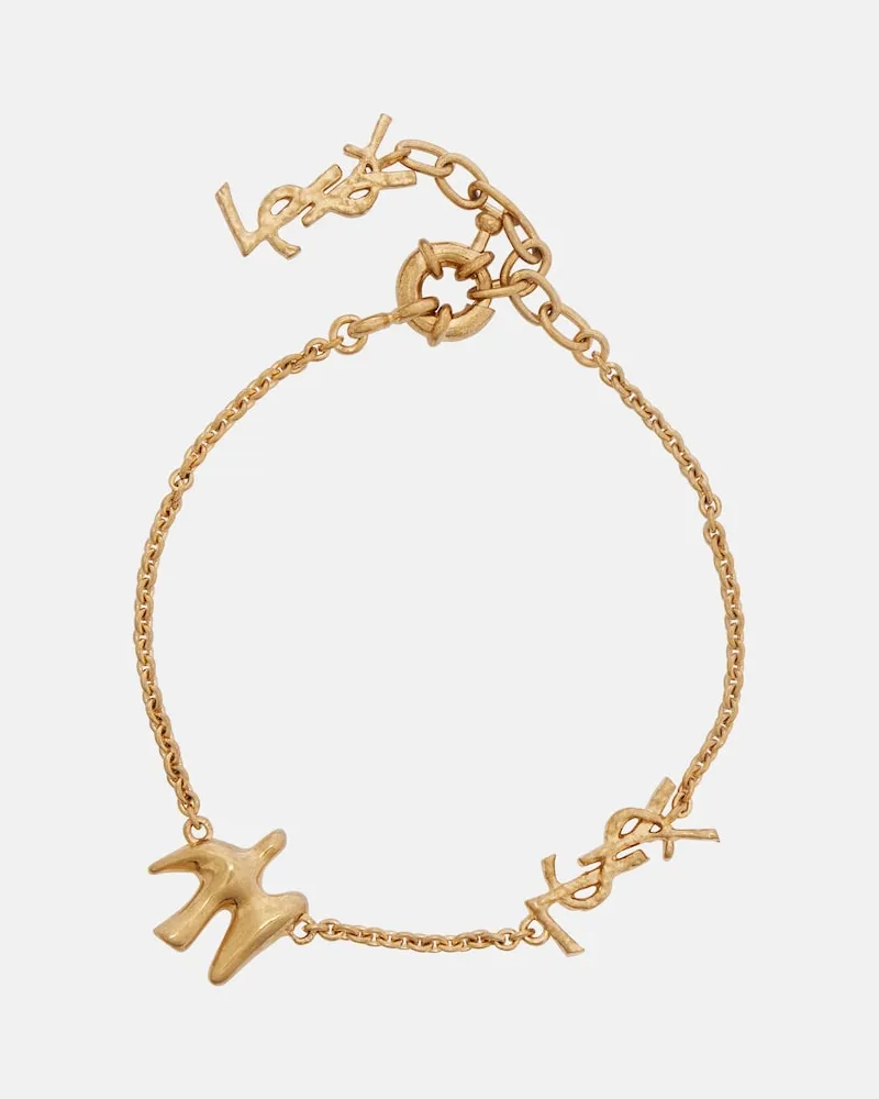 Saint Laurent Armband Cassandre Gold