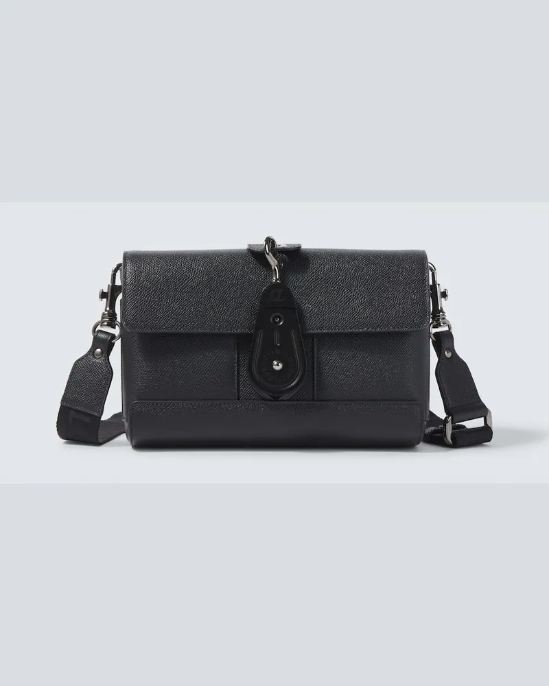Christian Louboutin Crossbody Bag Groovy aus Leder Schwarz