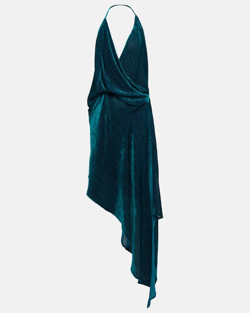 Petar Petrov Asymmetrisches Midikleid Grün