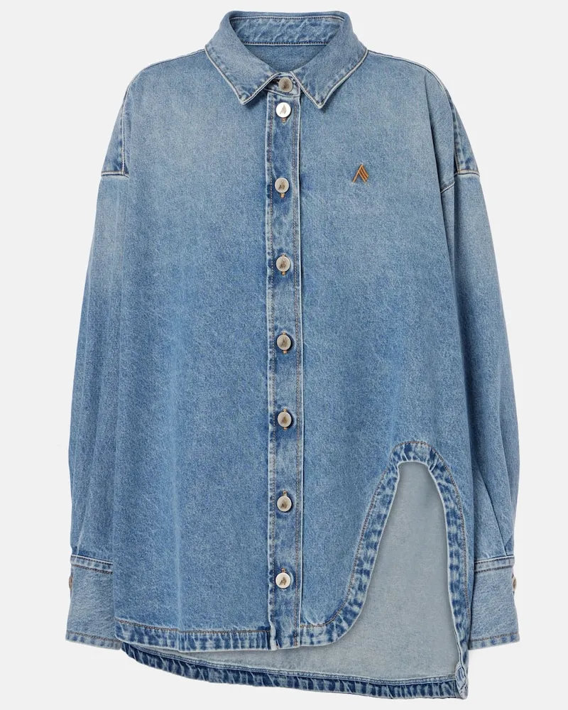 ATTICO Jeanshemd Diana Blau