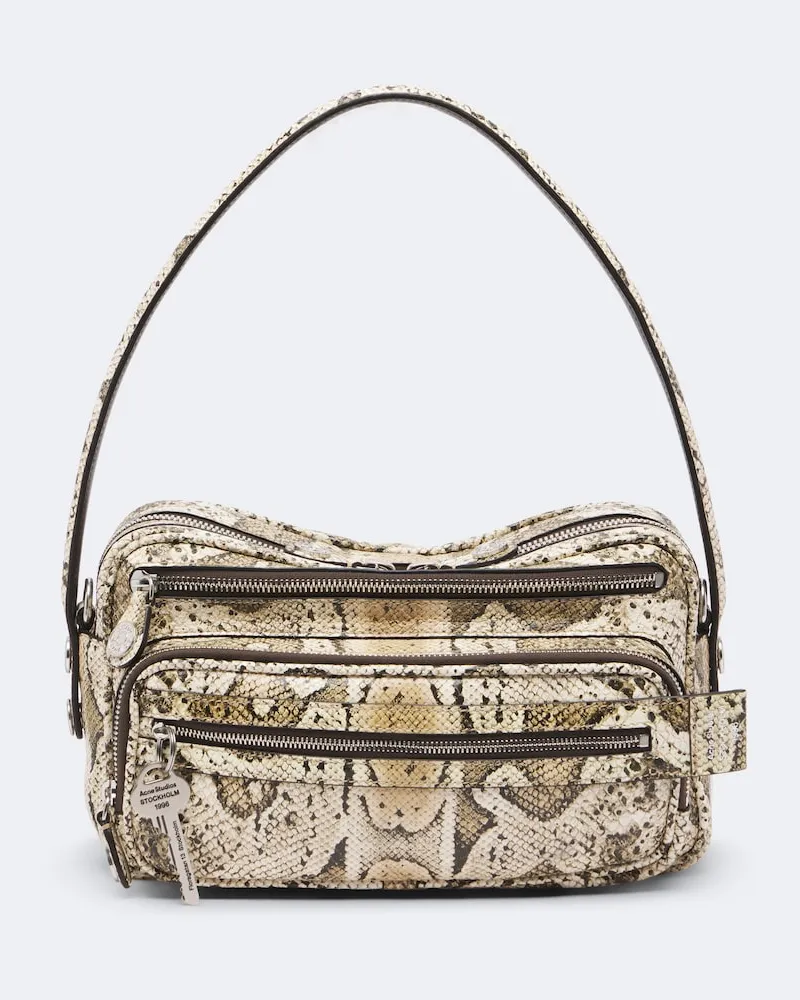 Acne Studios Schultertasche Camero Party aus Leder Multicolor