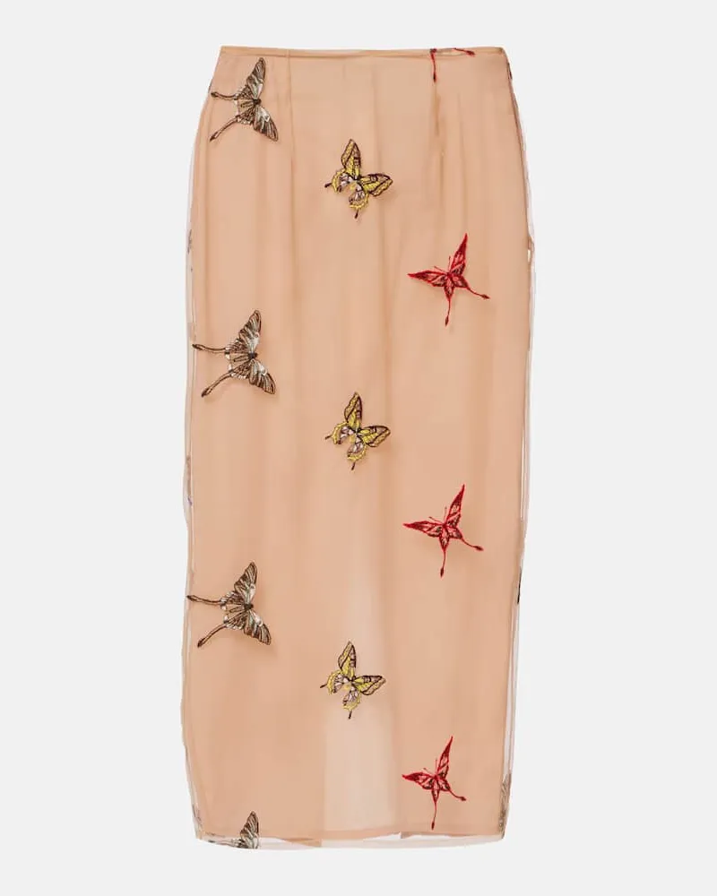 Blumarine Midirock Beige