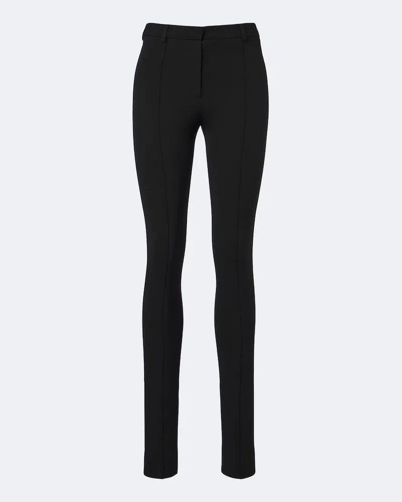 Acne Studios Skinny Hose aus Twill Schwarz