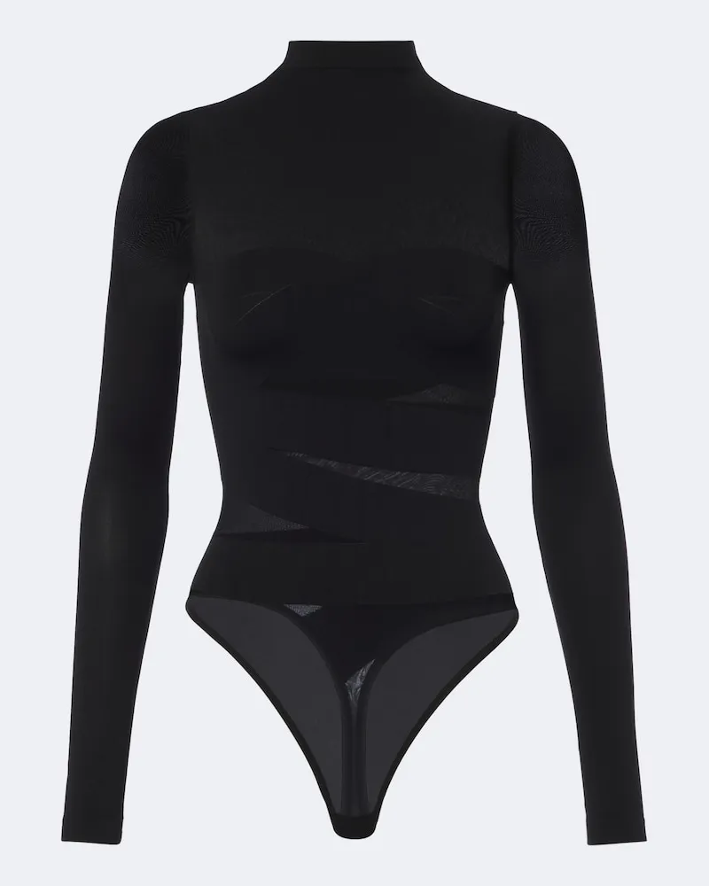 Wolford Body Infinite Wrap Schwarz