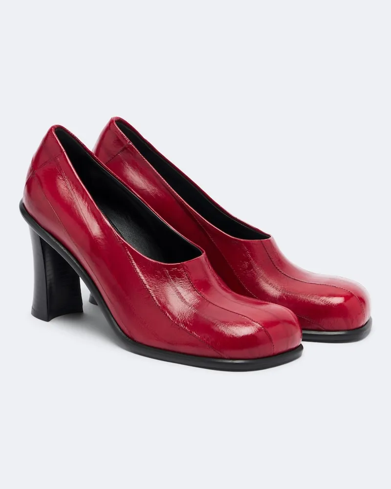 Proenza Schouler Pumps Esme aus Leder Rot