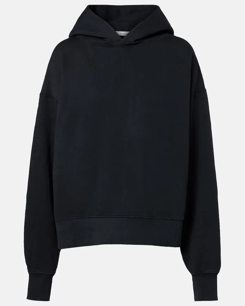 SLVRLAKE Hoodie aus Baumwoll-Jersey Schwarz