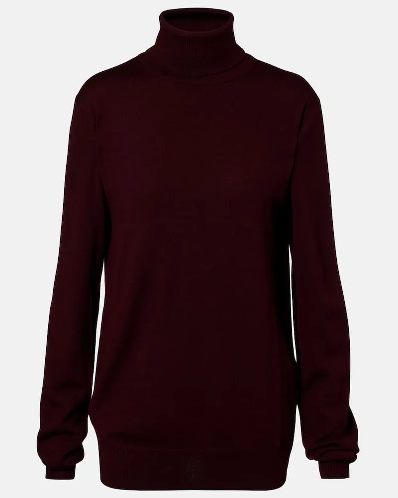 FRANKIE Shop Pullover Eve aus Wolle Schwarz