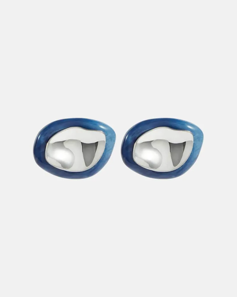 Jil Sander Ohrringe Silber